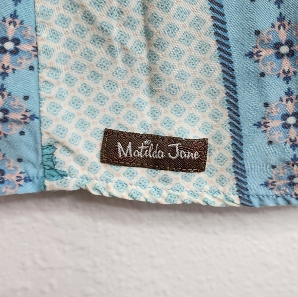 Matilda Jane Lets Go Together Weekend Dreams Dress Midi Floral Smocked Medium - Picture 7 of 11